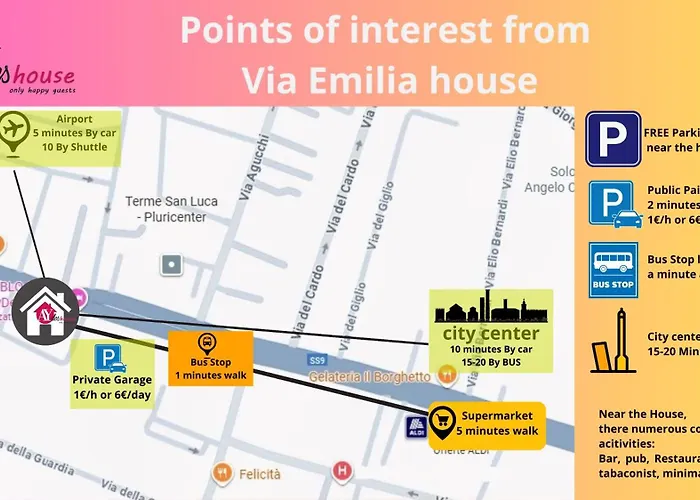 Via Emilia House - By Aydeshouse Apartmán